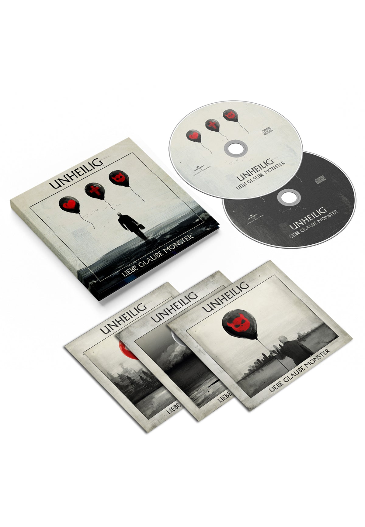 Unheilig - Liebe Glaube Monster Ltd. Deluxe - Digi 2 CD | Neutral-Image