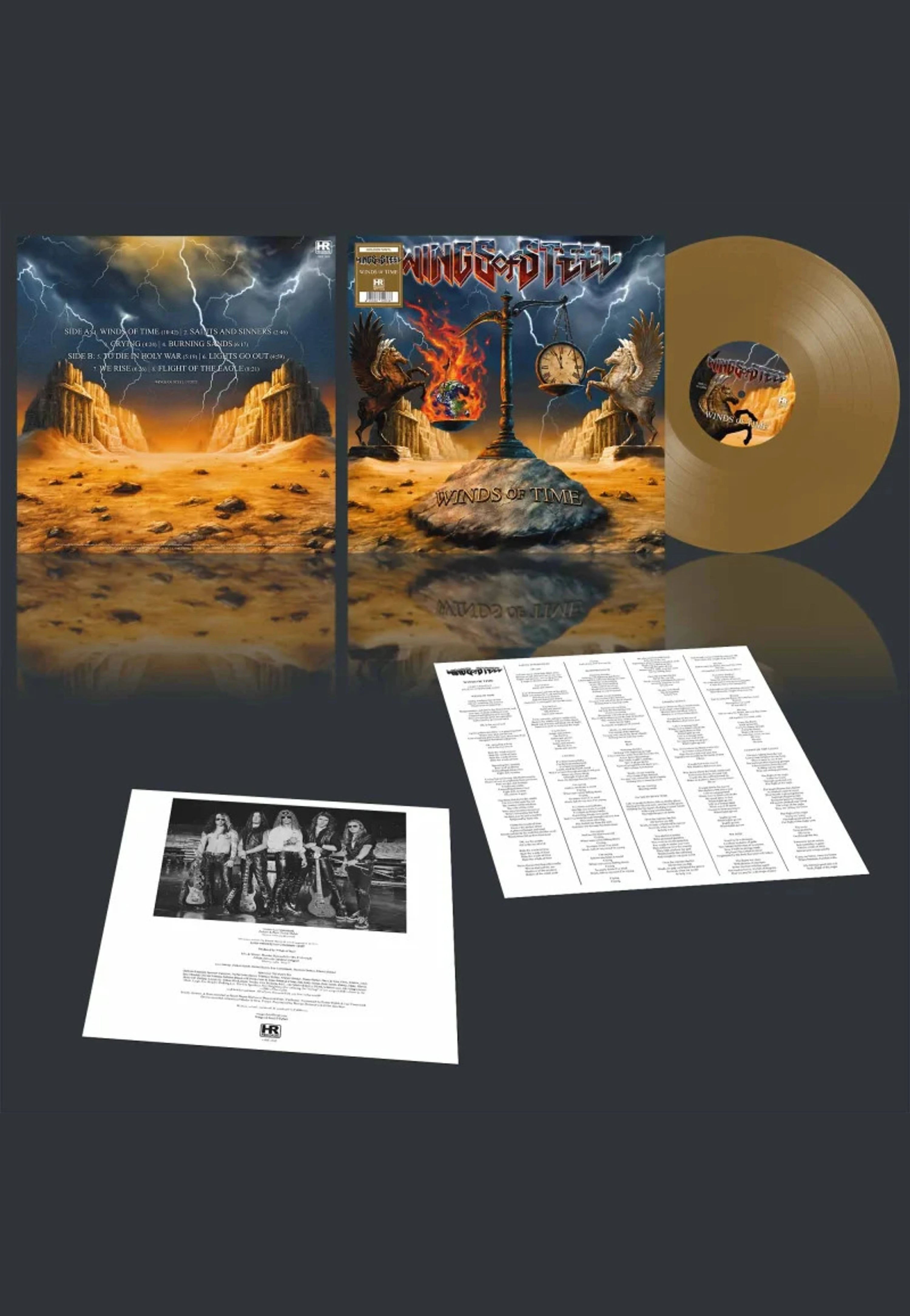 Wings Of Steel - Winds Of Time Ltd. Gold - Colored Vinyl | Neutral-Image