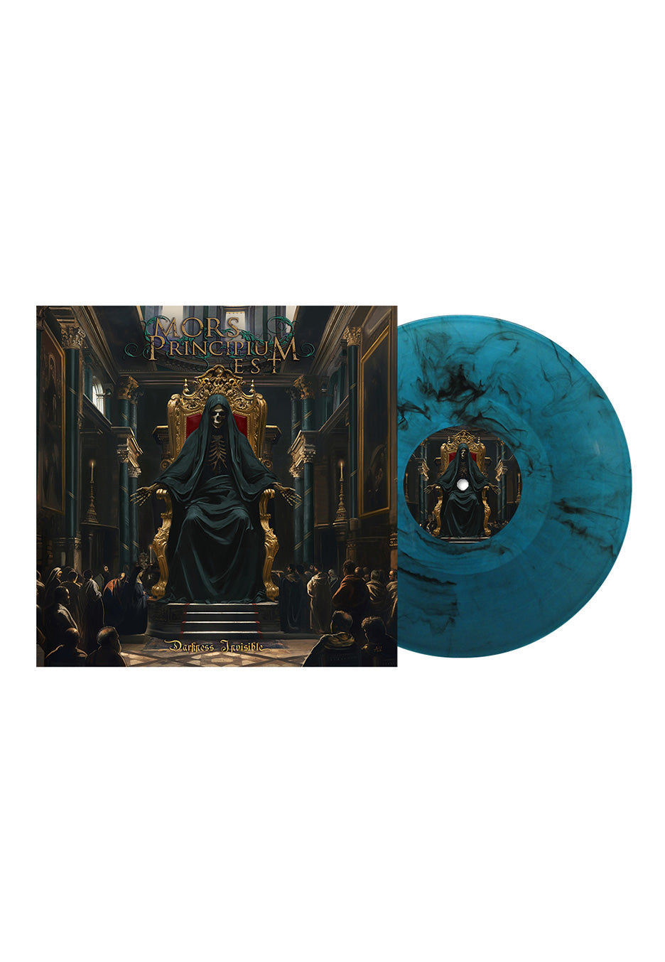 Mors Principium Est - Darkness Invisible Venator Turquoise - Colored Vinyl | Neutral-Image