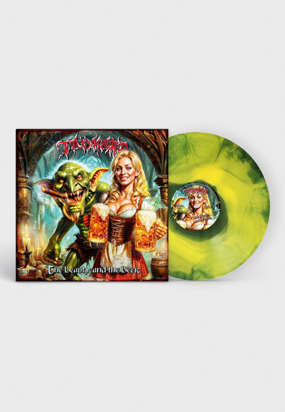 Tankard - The Beauty And The Beer (Remastered 2025) Ltd. Alien Brew - Colored Vinyl | Neutral-Image
