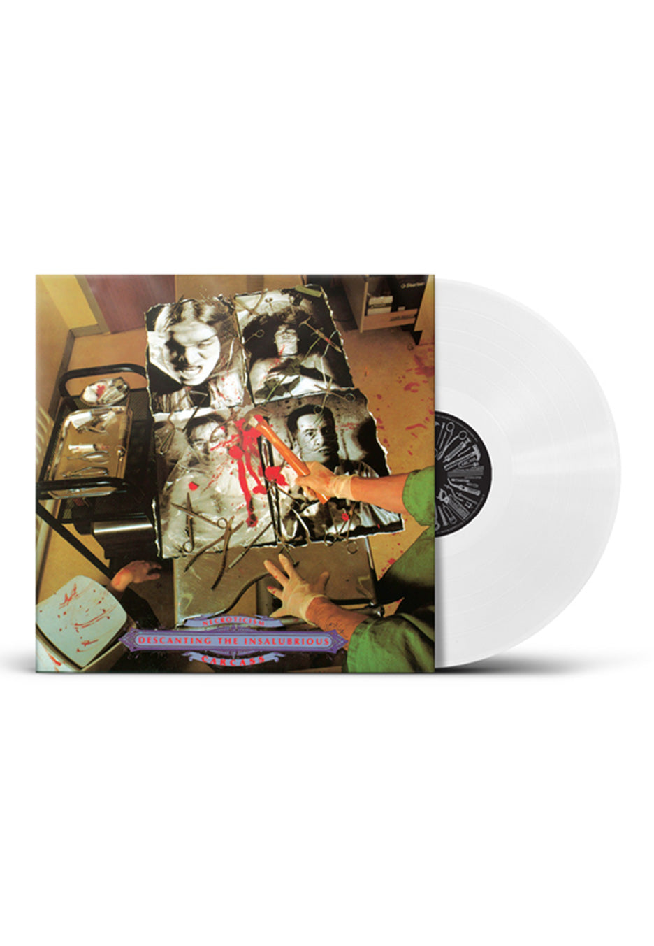 Carcass - Necroticism - Descanting The Insalubrious Ldt. White - Colored Vinyl | Neutral-Image