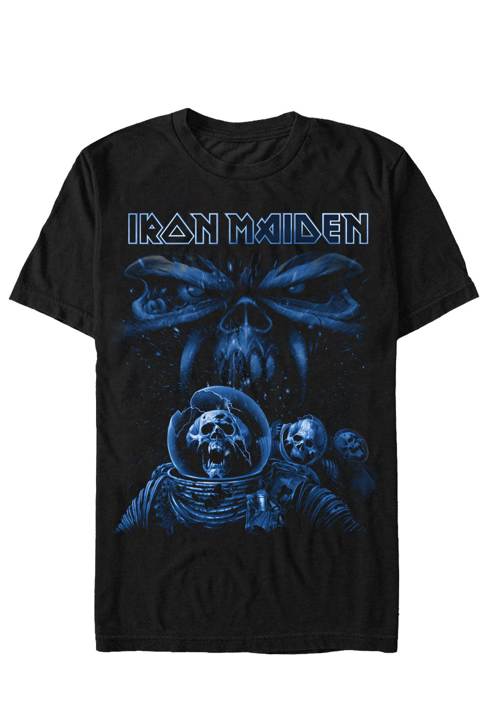 Iron Maiden - Final Frontier Blue Spaceman - T-Shirt | AFM Records