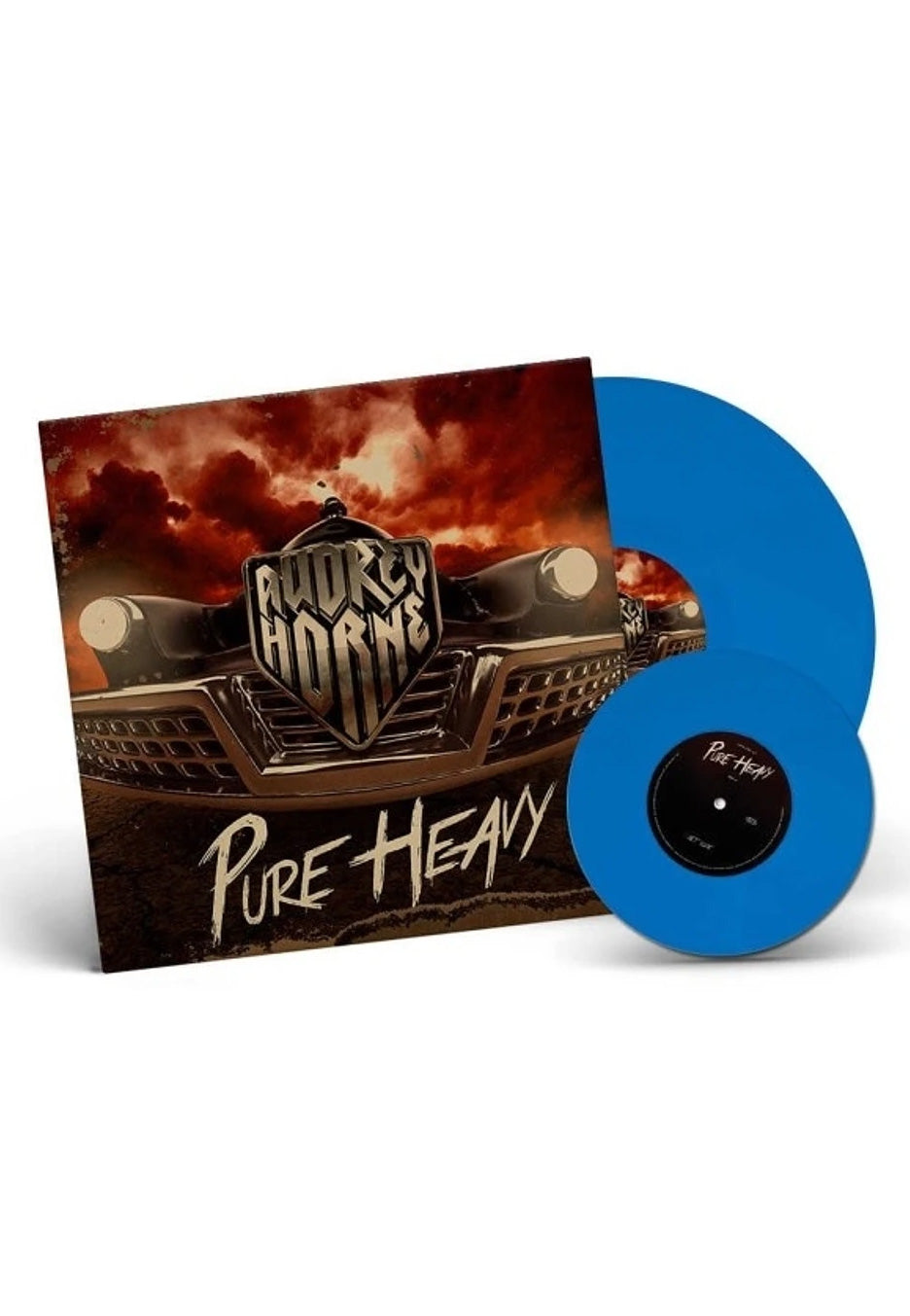 Audrey Horne - Pure Heavy Ltd. Blue - Colored Vinyl + Colored 7 Inch | Neutral-Image