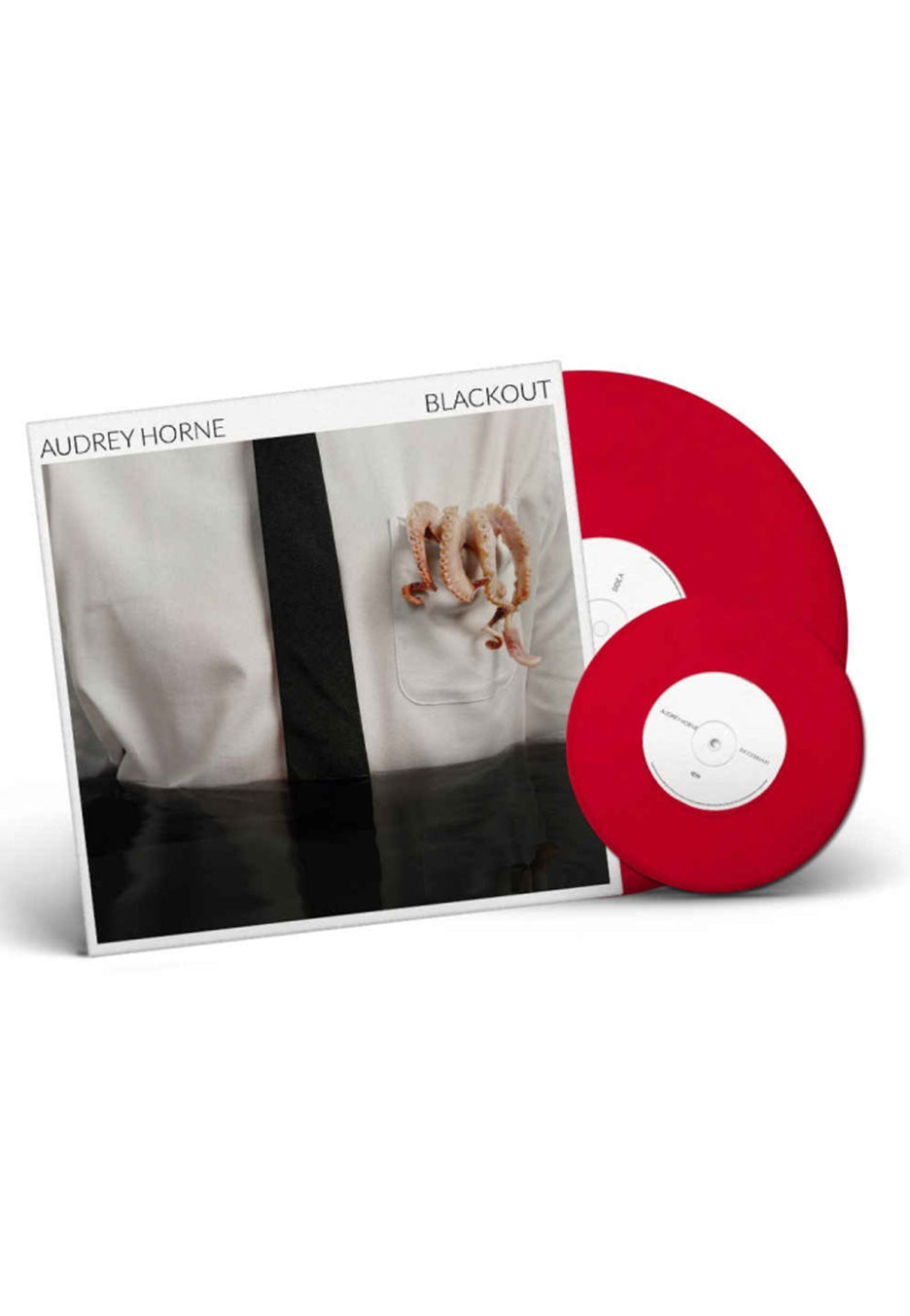 Audrey Horne - Blackout Ltd. Red - Colored Vinyl + Colored 7 Inch | Neutral-Image