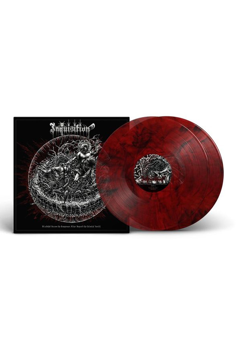 Inquisition - Bloodshed Across the Empyrean Altar Beyond the Celestial Zenith Ltd. Red Smoked - Colored Vinyl | Neutral-Image