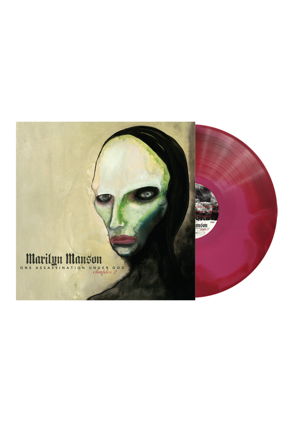 Marilyn Manson - One Assassination Under God - Chapter 2 Ltd. Pink & Red Swirl - Colored Vinyl | Neutral-Image