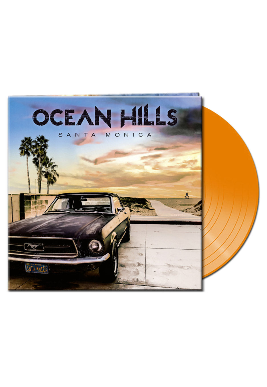Ocean Hills - Santa Monica Ltd. Clear Orange - Colored Vinyl | Neutral-Image