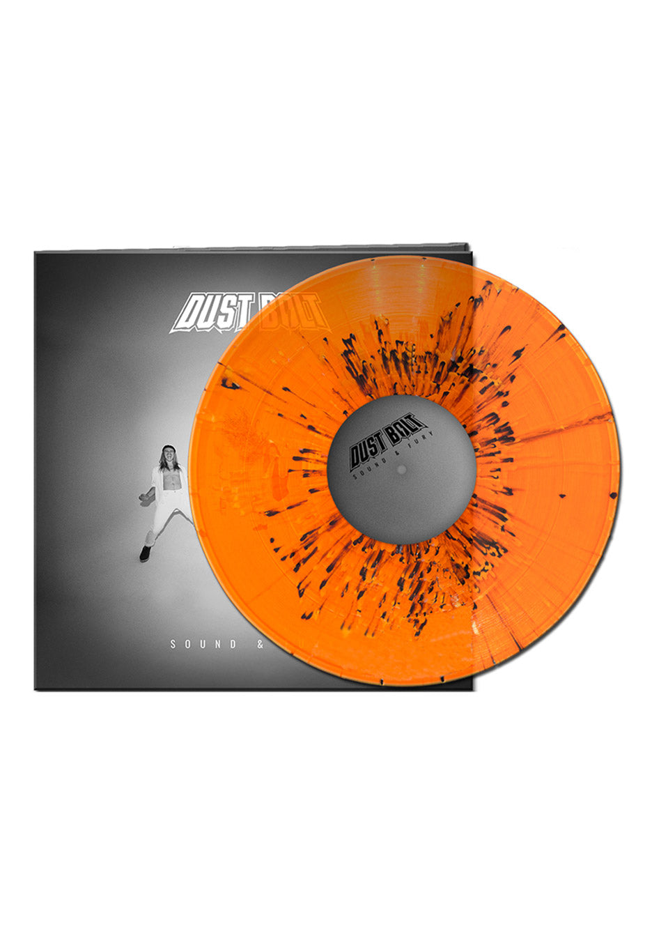 Dust Bolt - Sound & Fury Ltd. Clear Orange/Black - Splattered Vinyl | Neutral-Image