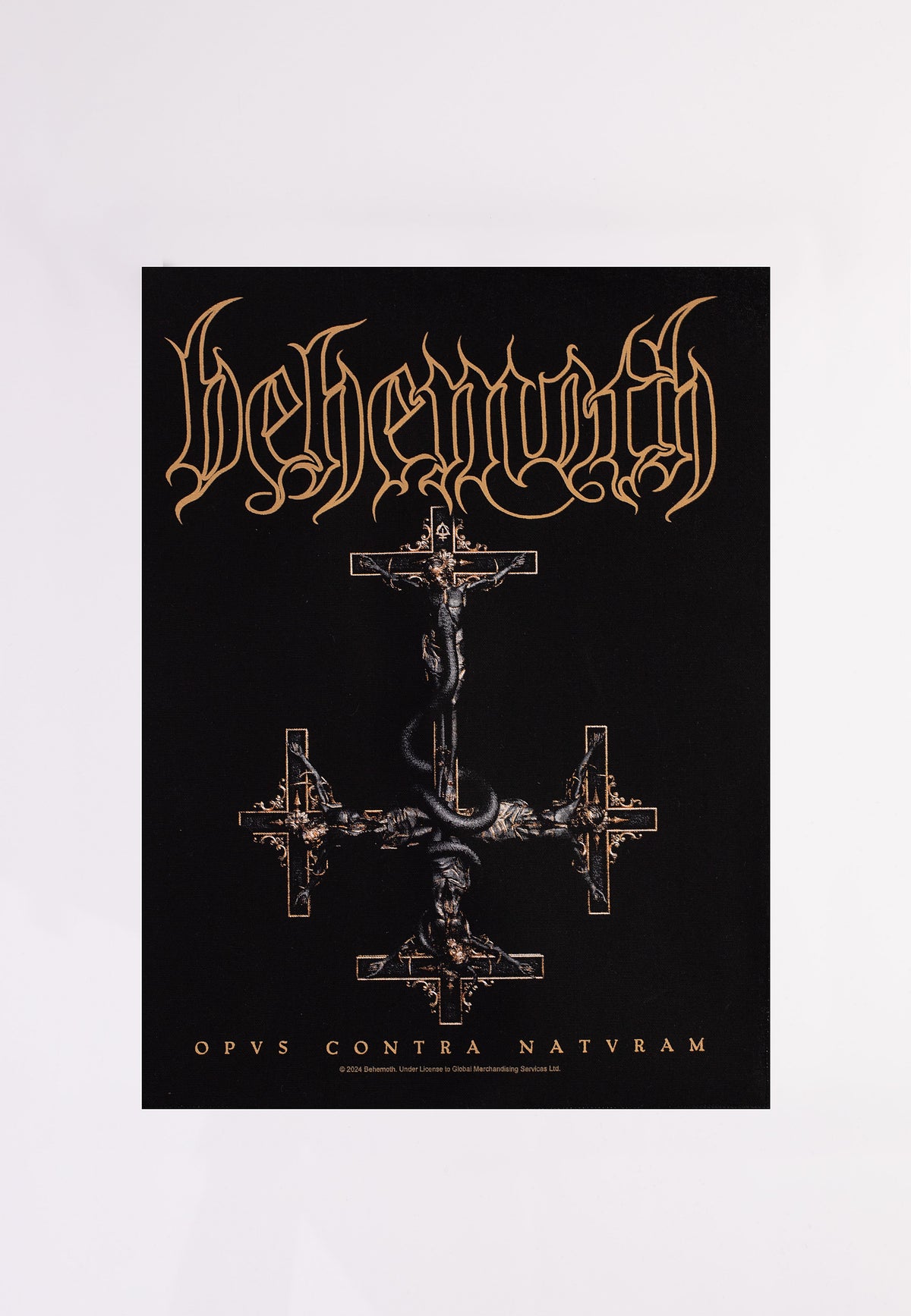 Behemoth - Opvs Contra Natvram - Backpatch | Neutral-Image