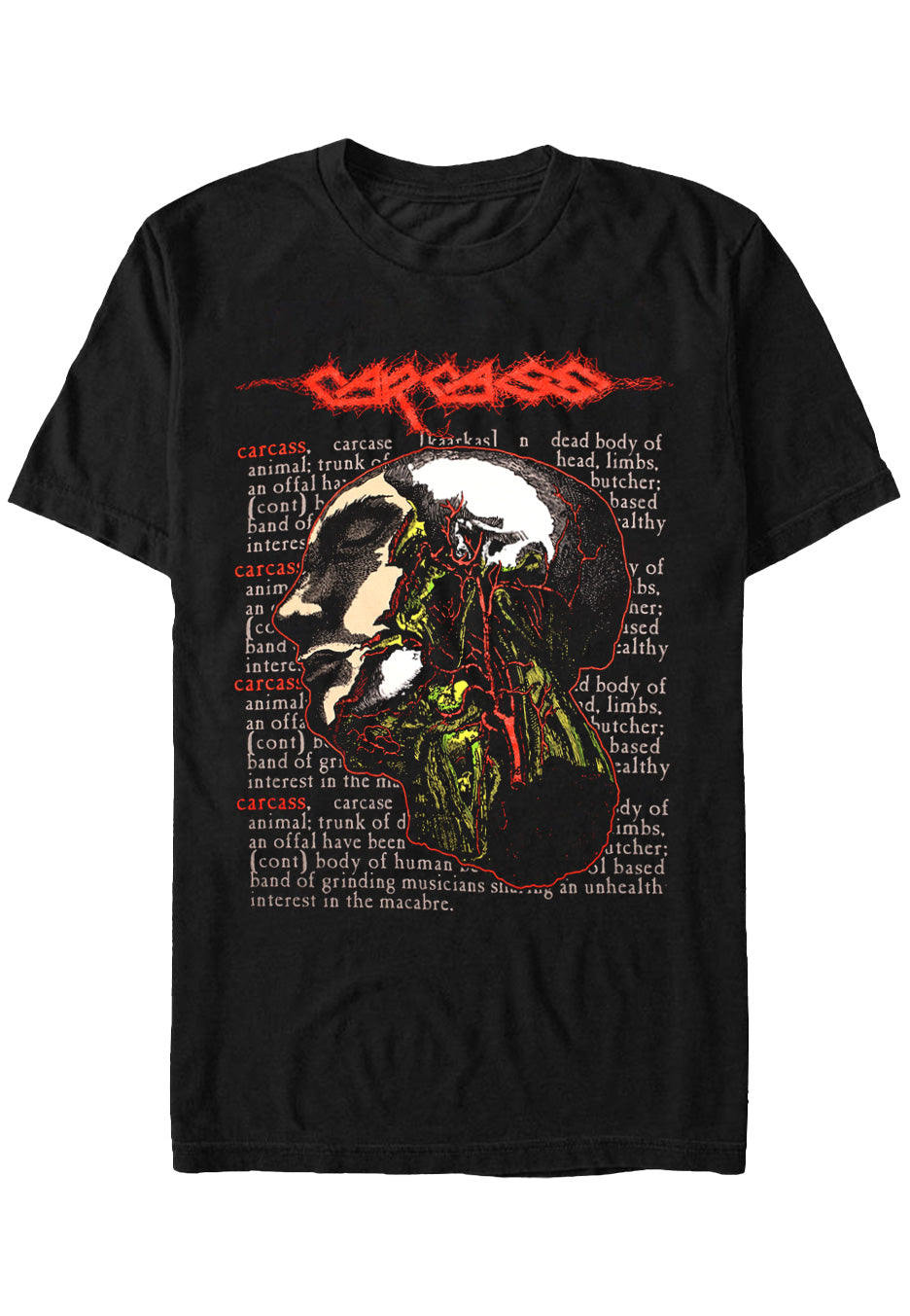 Carcass バンドT ロックTシャツ 通販 カーカス CARCASS Tシャツ 販売 グラインド
