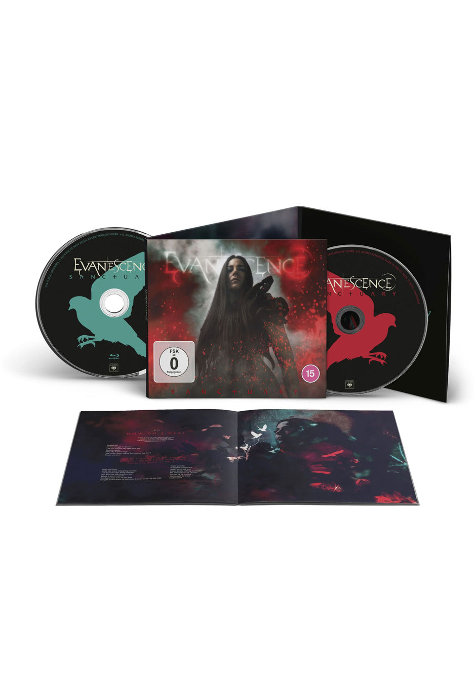 Evanescence - Sanctuary (Deluxe) - Digipak CD + Blu Ray | Neutral-Image