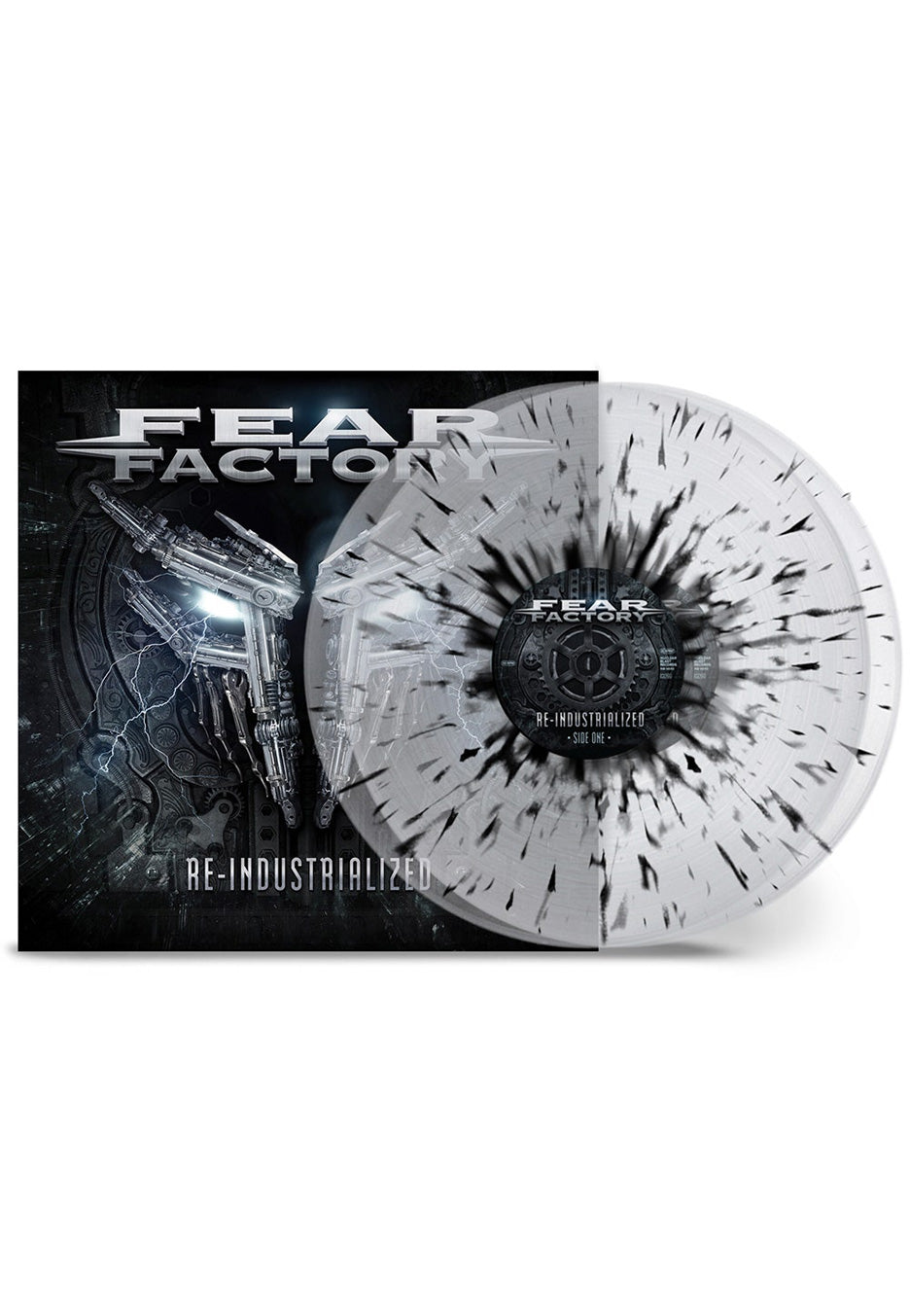 Fear Factory - Re-Industrialized Ltd. Clear/Black