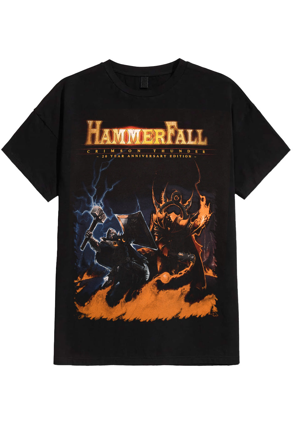 HammerFall - Crimson Thunder 20Th Anniversary - T-Shirt | AFM Records