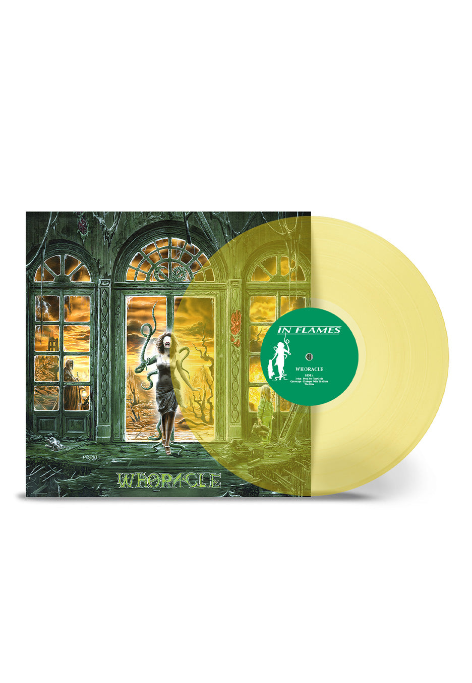 洋楽 In Flames / Whoracle LP In Flames - Whoracle Transparent Yellow - Colored Vinyl | AFM Records