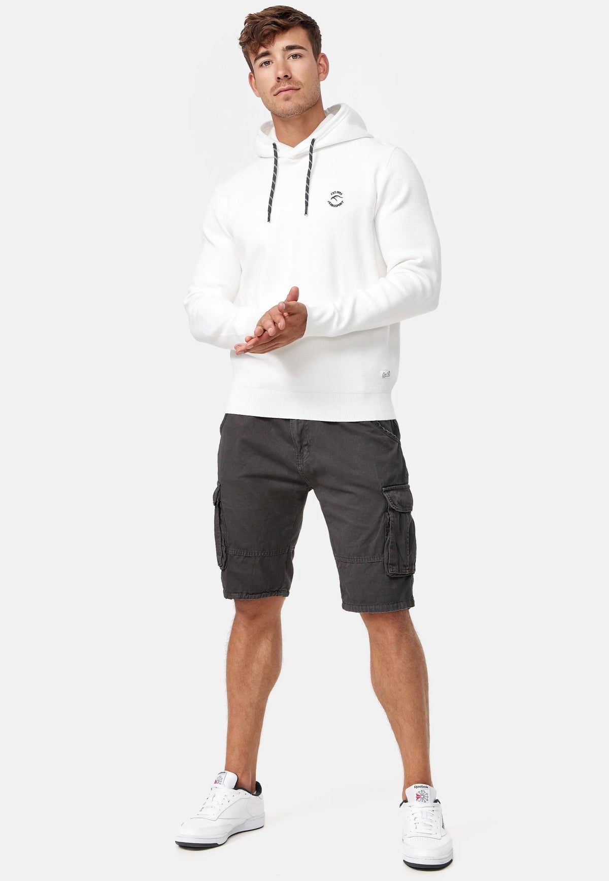 Indicode Monroe Raven Shorts