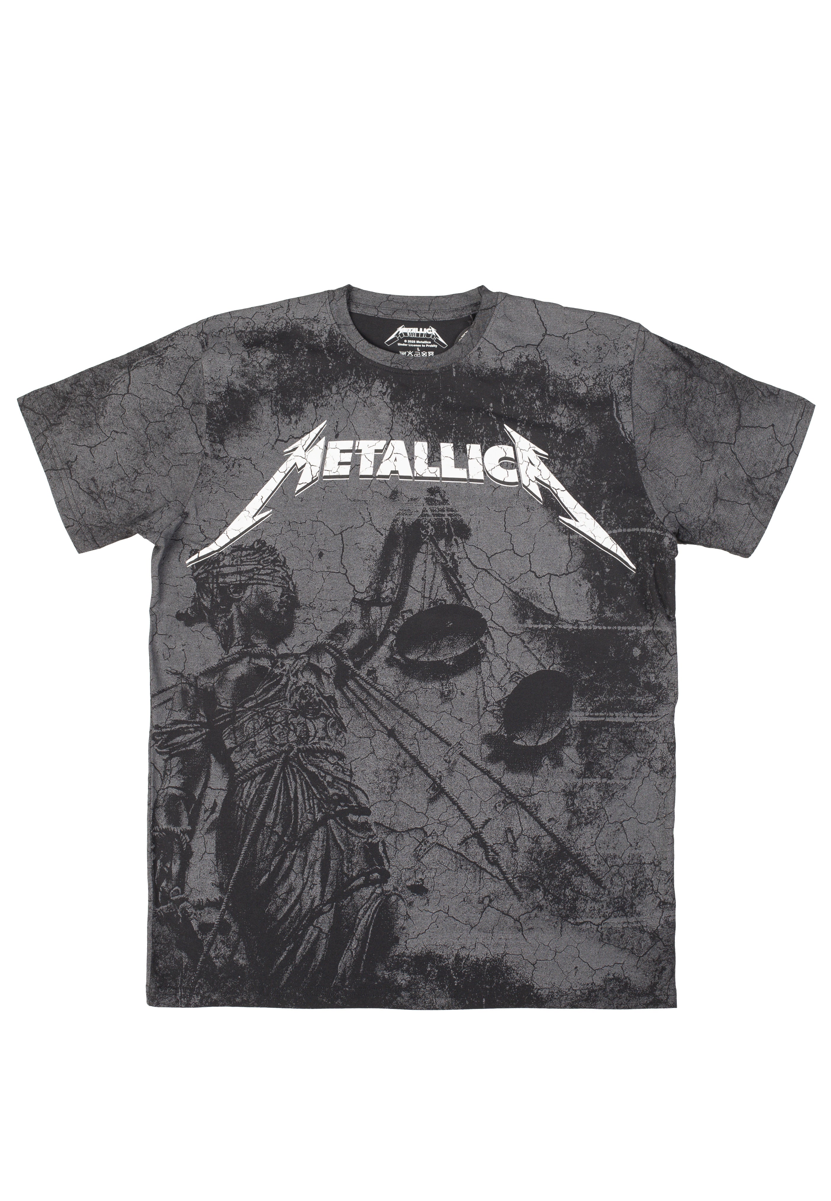 Metallica - Justice Washed - T-Shirt | AFM Records