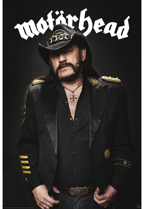 超希少 Motorhead Lemmy サイン入 初来日 公演パンフ Motörhead - Lemmy Maxi - Poster | AFM Records