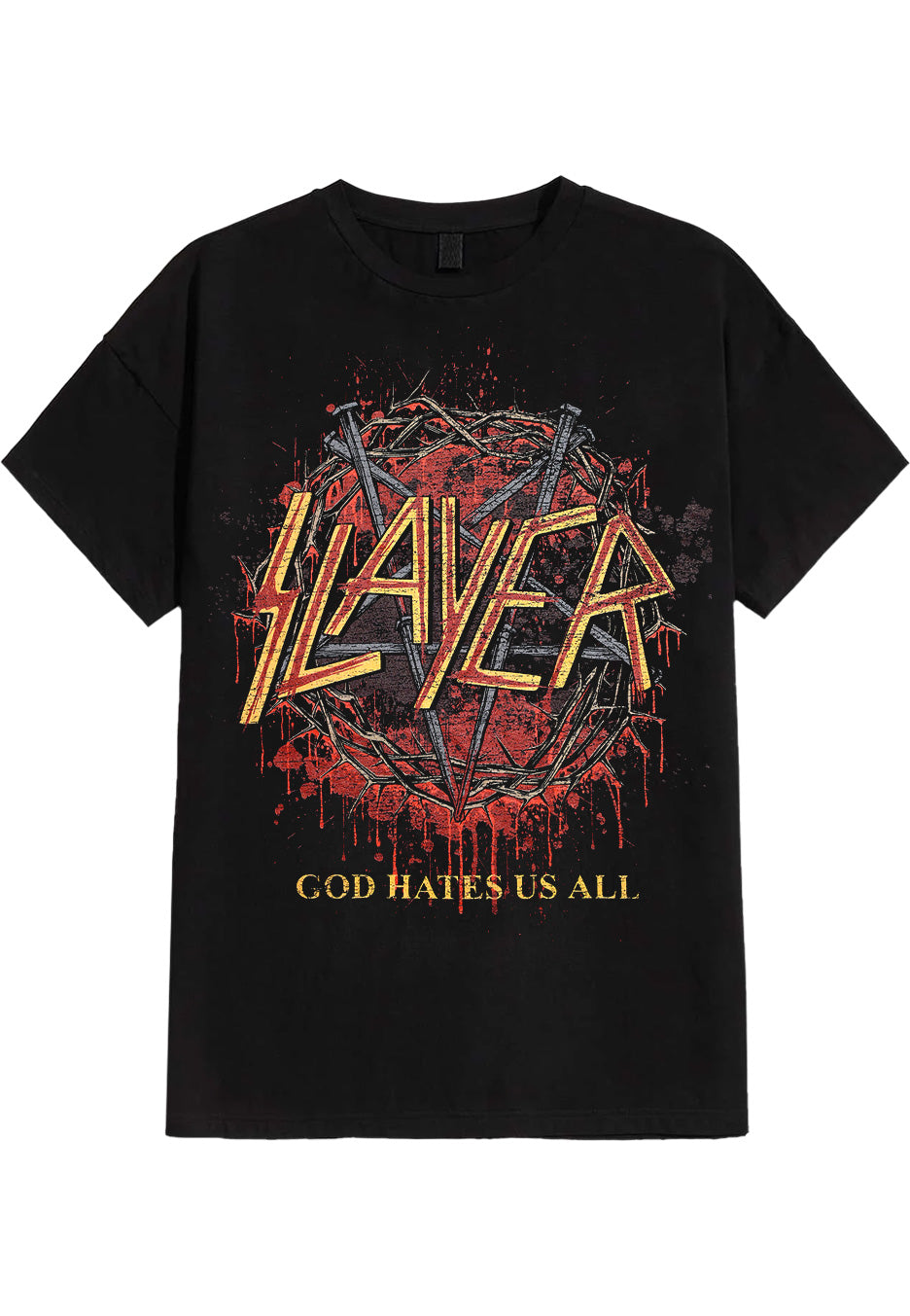 SLAYER GOD HATES US ALL Tシャツ Slayer - God Hates Us All - T-Shirt | AFM Records