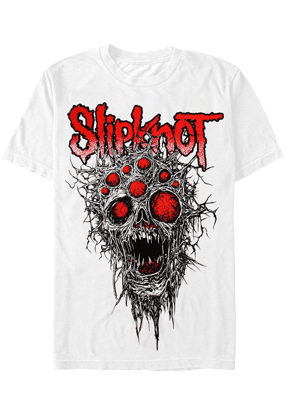 Slipknot - 9 Eye Monster White - T-Shirt | AFM Records