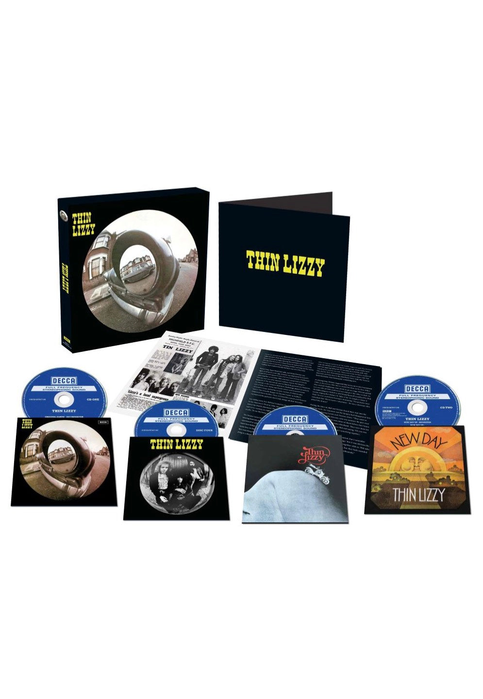 Thin Lizzy Thin Lizzy Ltd. 3 CD + Blu Ray