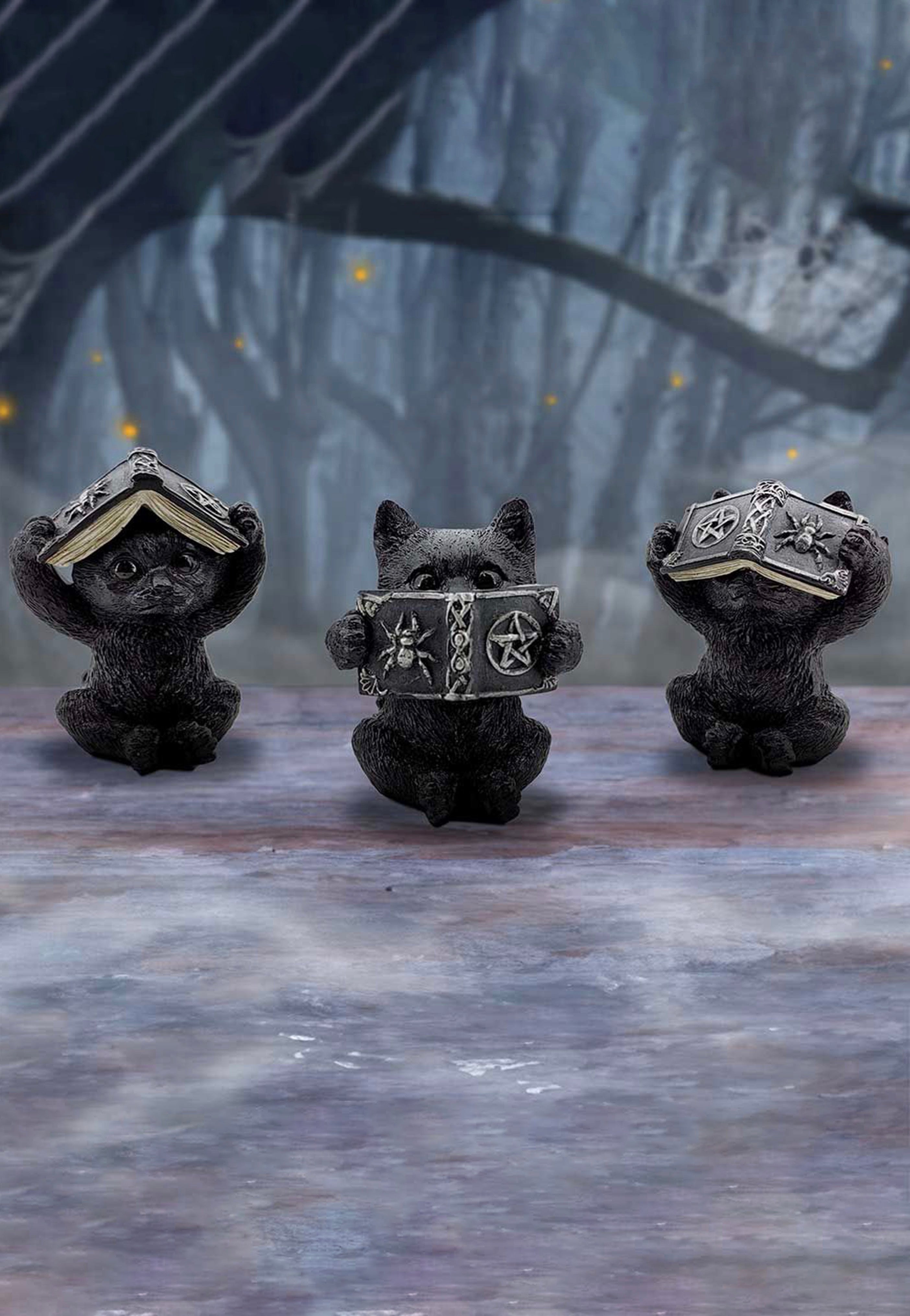 Nemesis Now - Three Wise Spell Cats - Figure | Neutral-Image