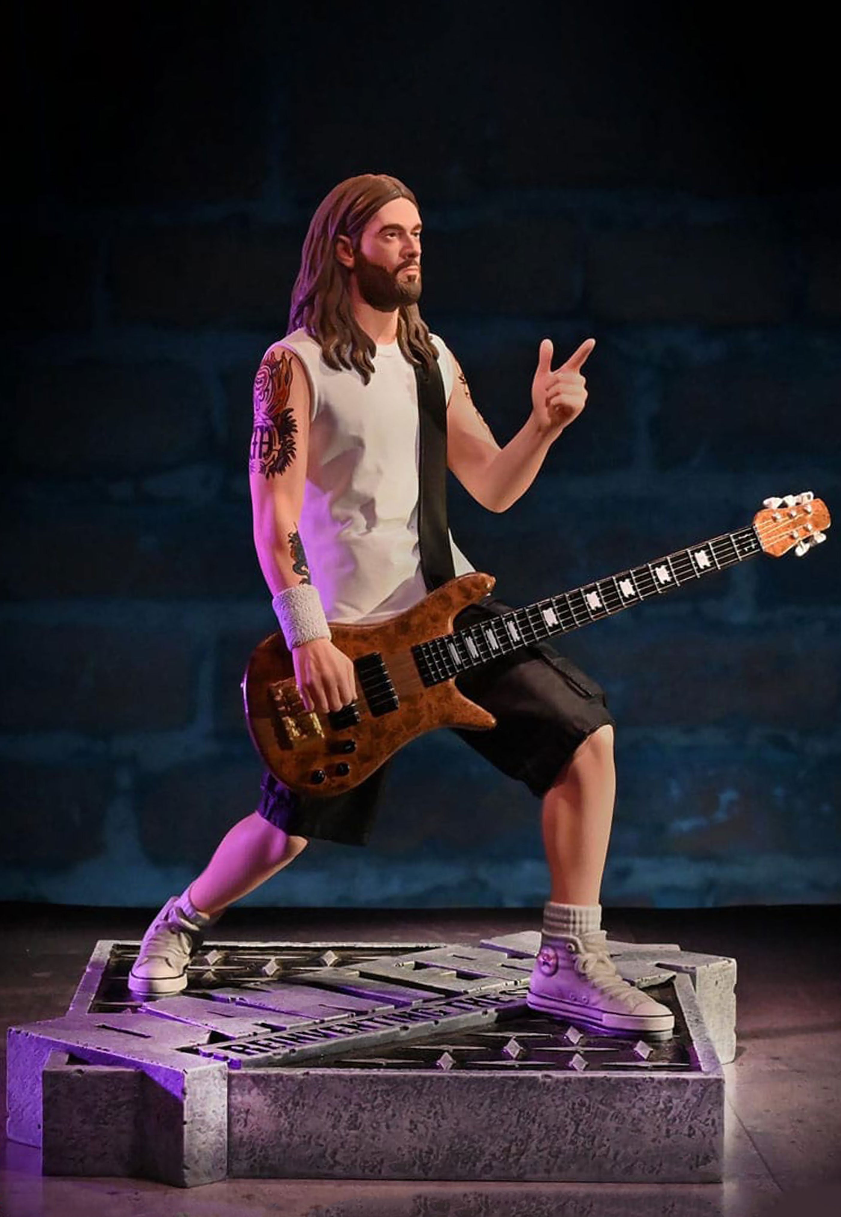 Pantera - Rex Brown (Reinventing the Steel) Rock Iconz - Statue