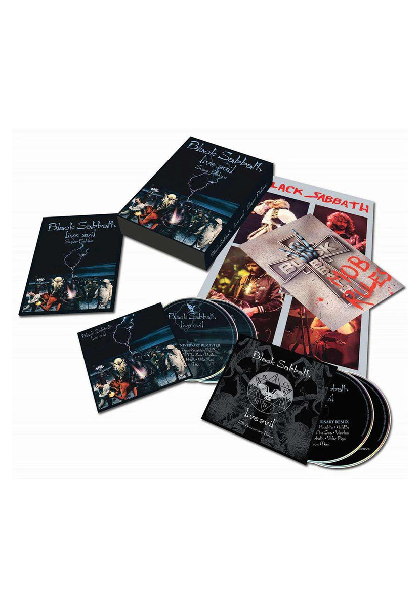 4枚組 Black Sabbath LIVE EVIL Super Deluxe BLACK SABBATH - LIVE EVIL [SUPER DELUXE 40TH ANNIVERSARY EDITION