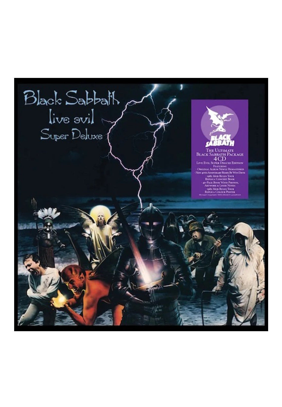 4枚組 Black Sabbath LIVE EVIL Super Deluxe Black Sabbath - Live Evil (Super Deluxe 40th Anniversary Edition) - 4