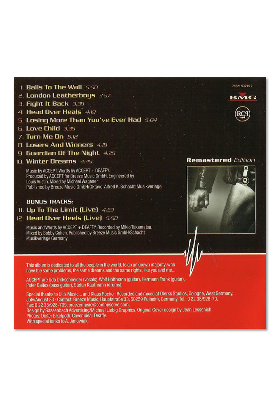 Restless And Wild (Platinum Edition)