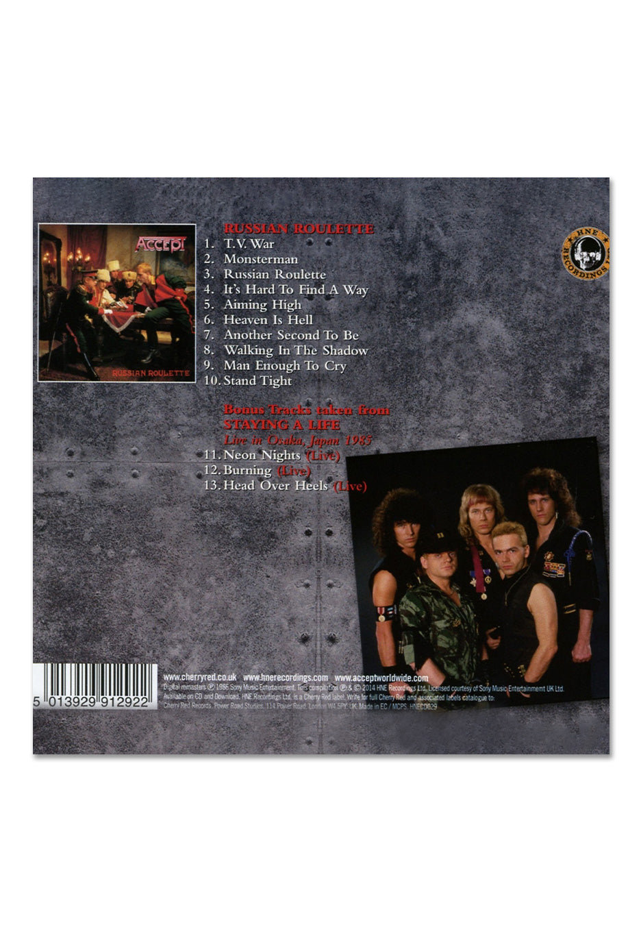 Accept - Blood Of The Nations Ltd. Red - Colored 2 PopUp Vinyl