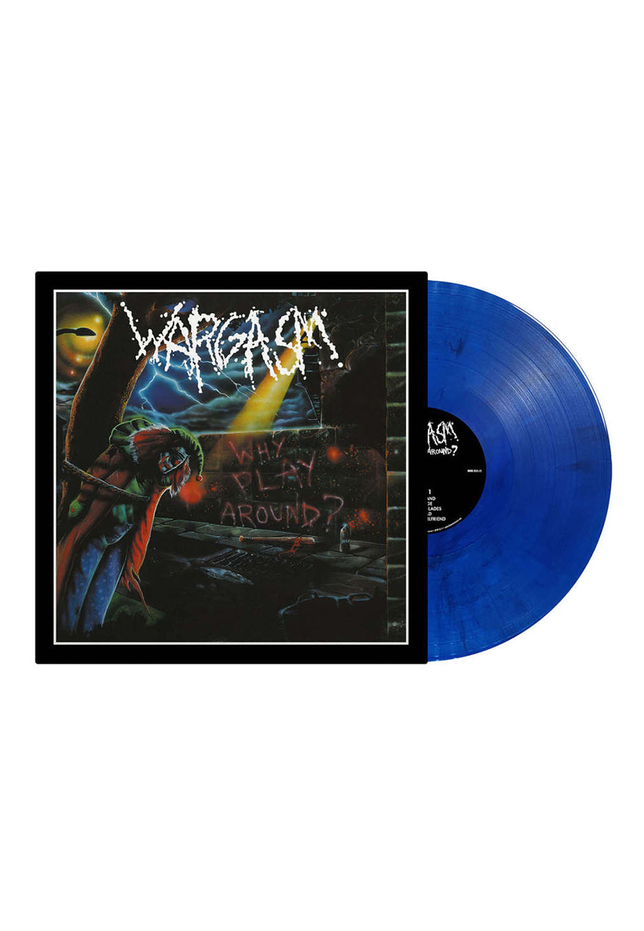 Wargasm - Why Play Around? (Re-Issue) Blue - Marbled Vinyl | Neutral-Image
