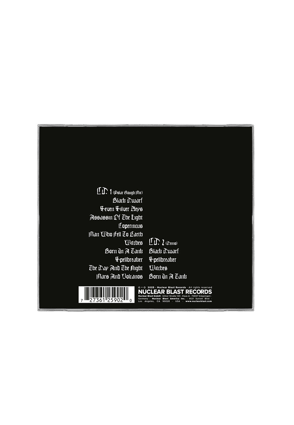 Candlemass - Candlemass (Polar Rough Mix) - 2 CD | Neutral-Image