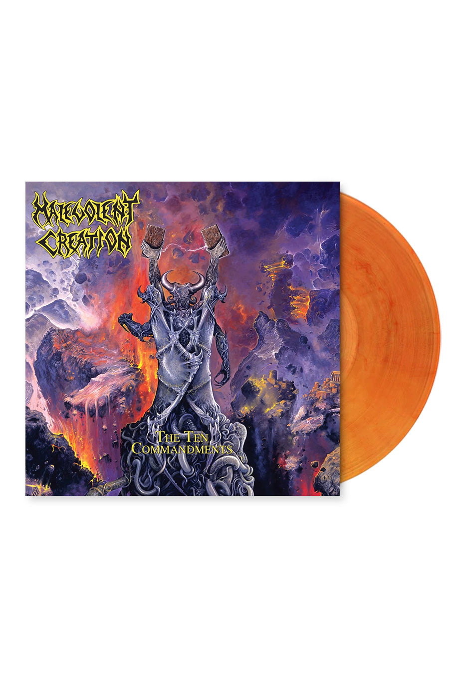 Malevolent Creation - The Ten Commandments (Re-Mastered) Ltd. Orange - Marbled Vinyl | Neutral-Image