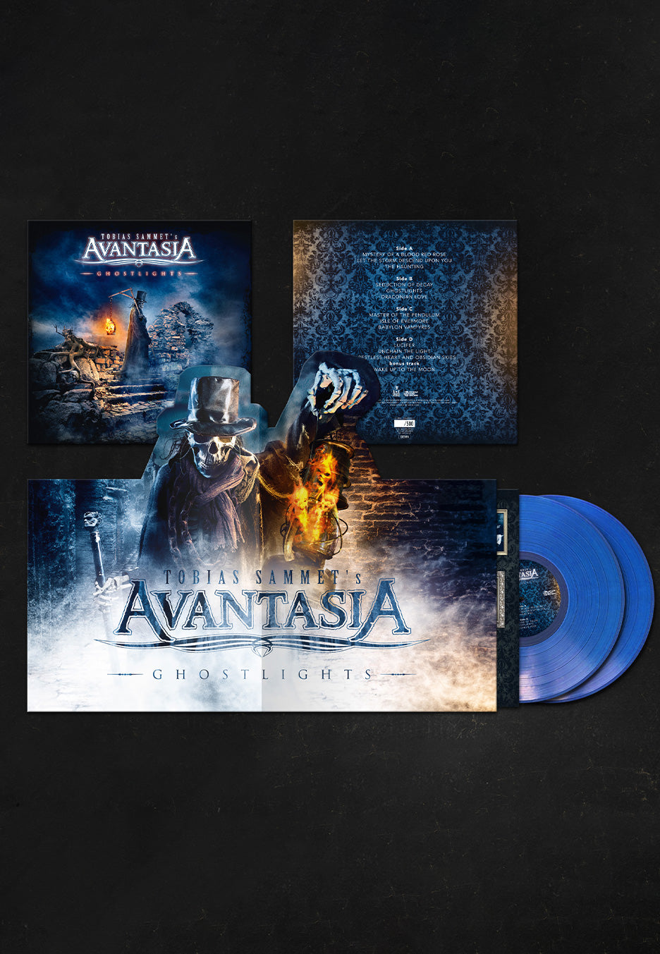 Avantasia - Ghostlights Pop Up Ltd. Blue - Colored 2 Vinyl | Neutral-Image