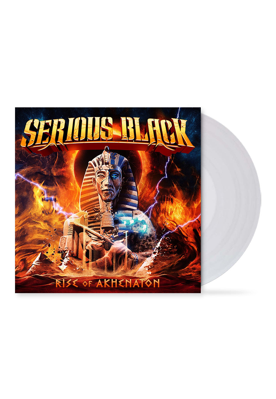Serious Black - Rise of Akhenaton Ltd. Crystal Clear - Colored Vinyl | Neutral-Image