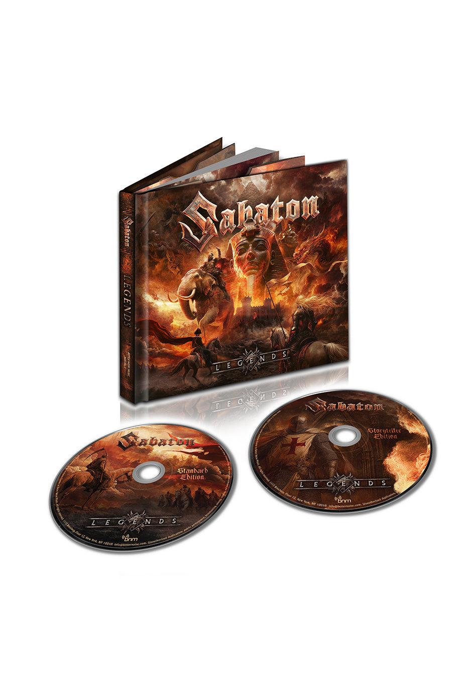 Sabaton - Legends (Storyteller Edition) - Digi 2 CD | Neutral-Image