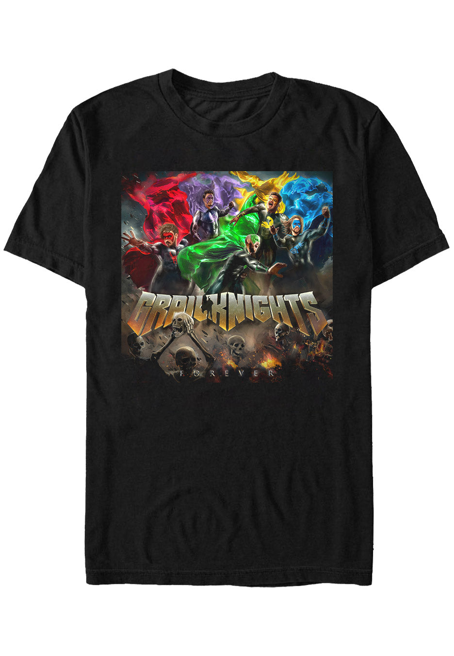 Grailknights - Necronomicon - T-Shirt | Neutral-Image