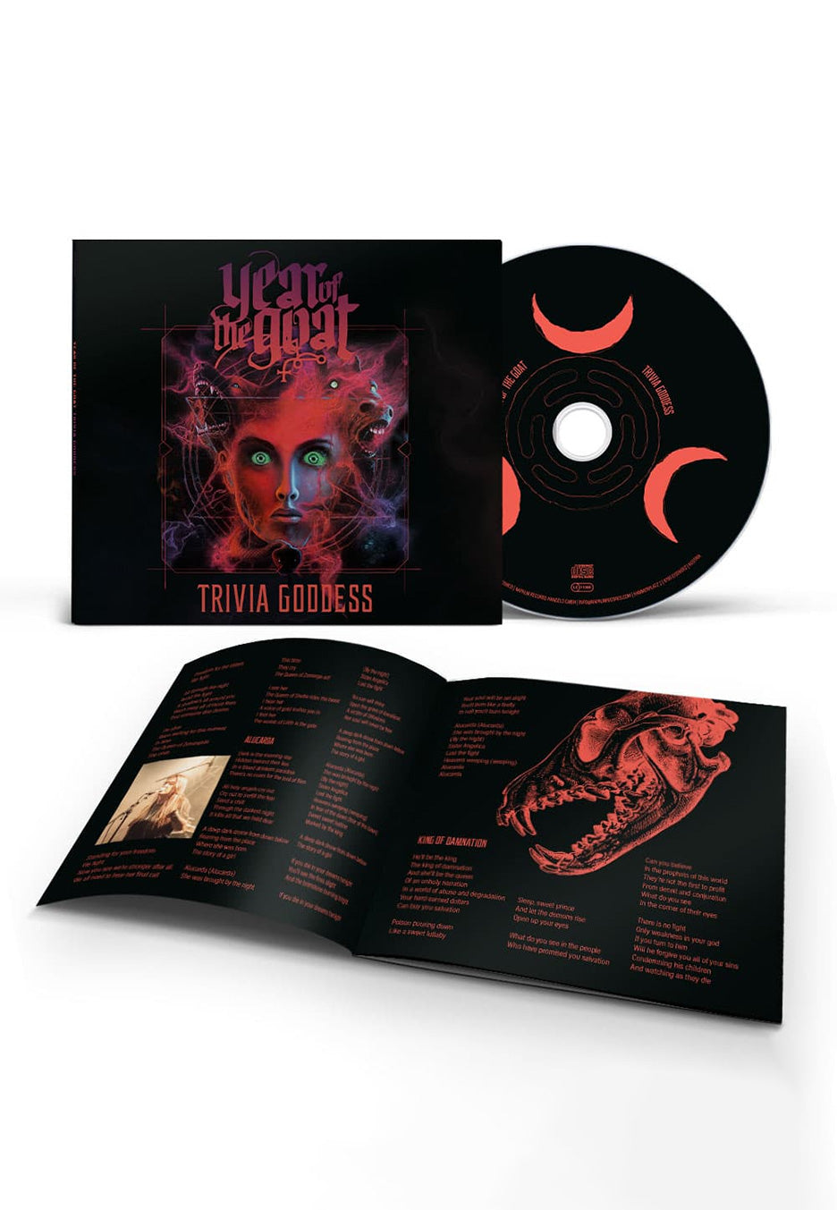 Year Of The Goat - Trivia Goddess - Digipak CD | Neutral-Image