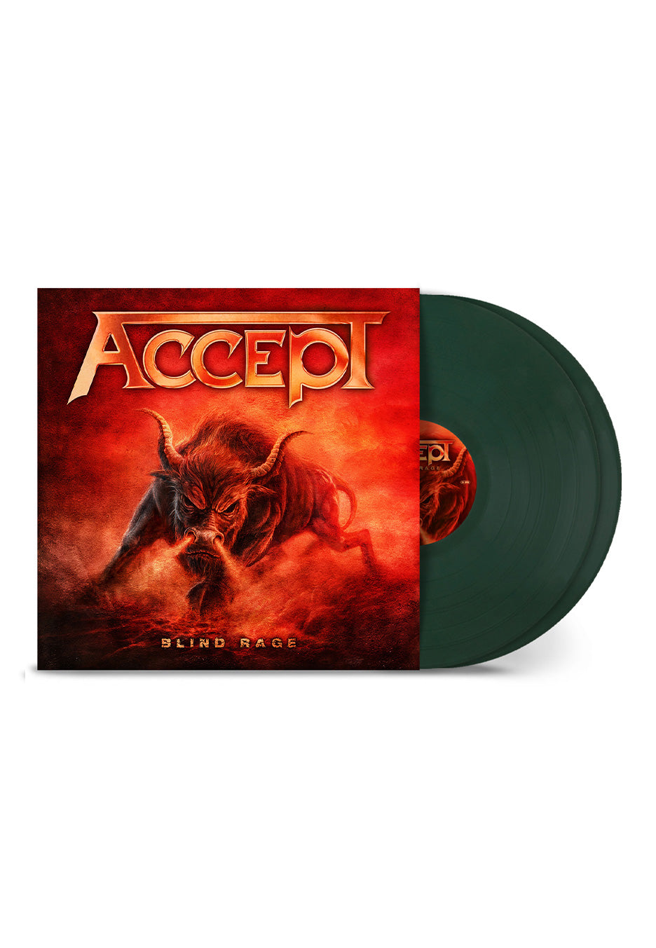 Accept - Blind Rage Dark Green - Colored 2 Vinyl | Neutral-Image