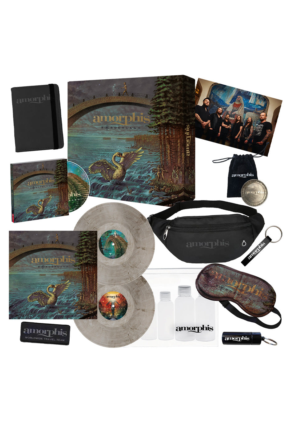 Amorphis - Borderland Ltd. Fog To Fog - Colored 2 Vinyl + Digipak CD Boxset | Neutral-Image