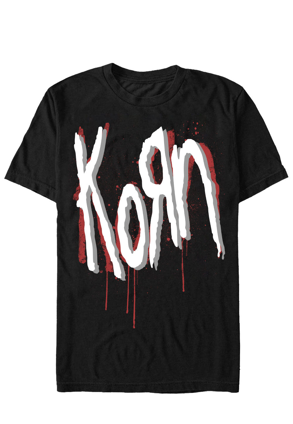 Korn - Dripping Logo - T-Shirt | Neutral-Image