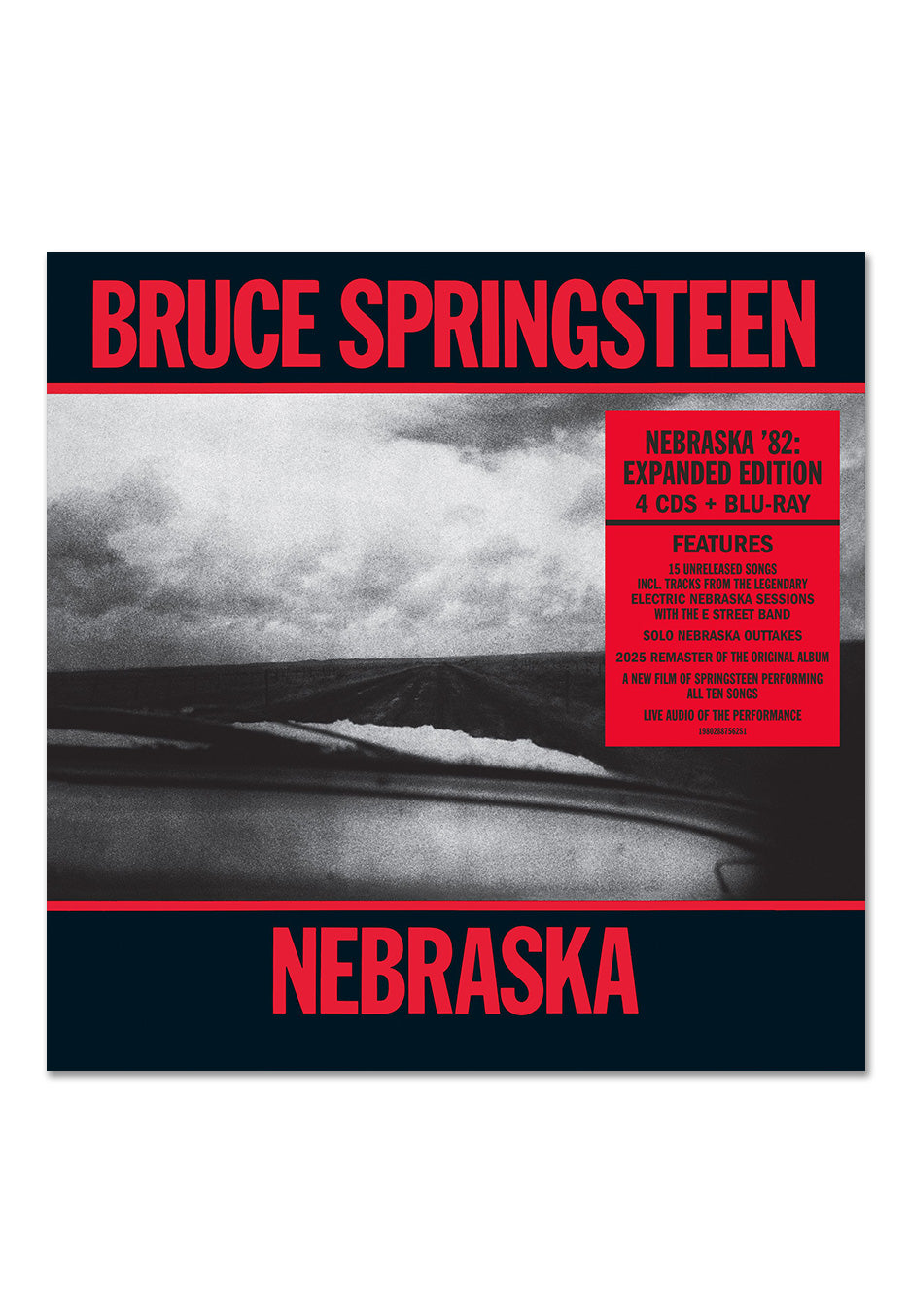 Bruce Springsteen - Nebraska '82: Expanded Edition - 4 CD + Blu-Ray Boxset | Neutral-Image