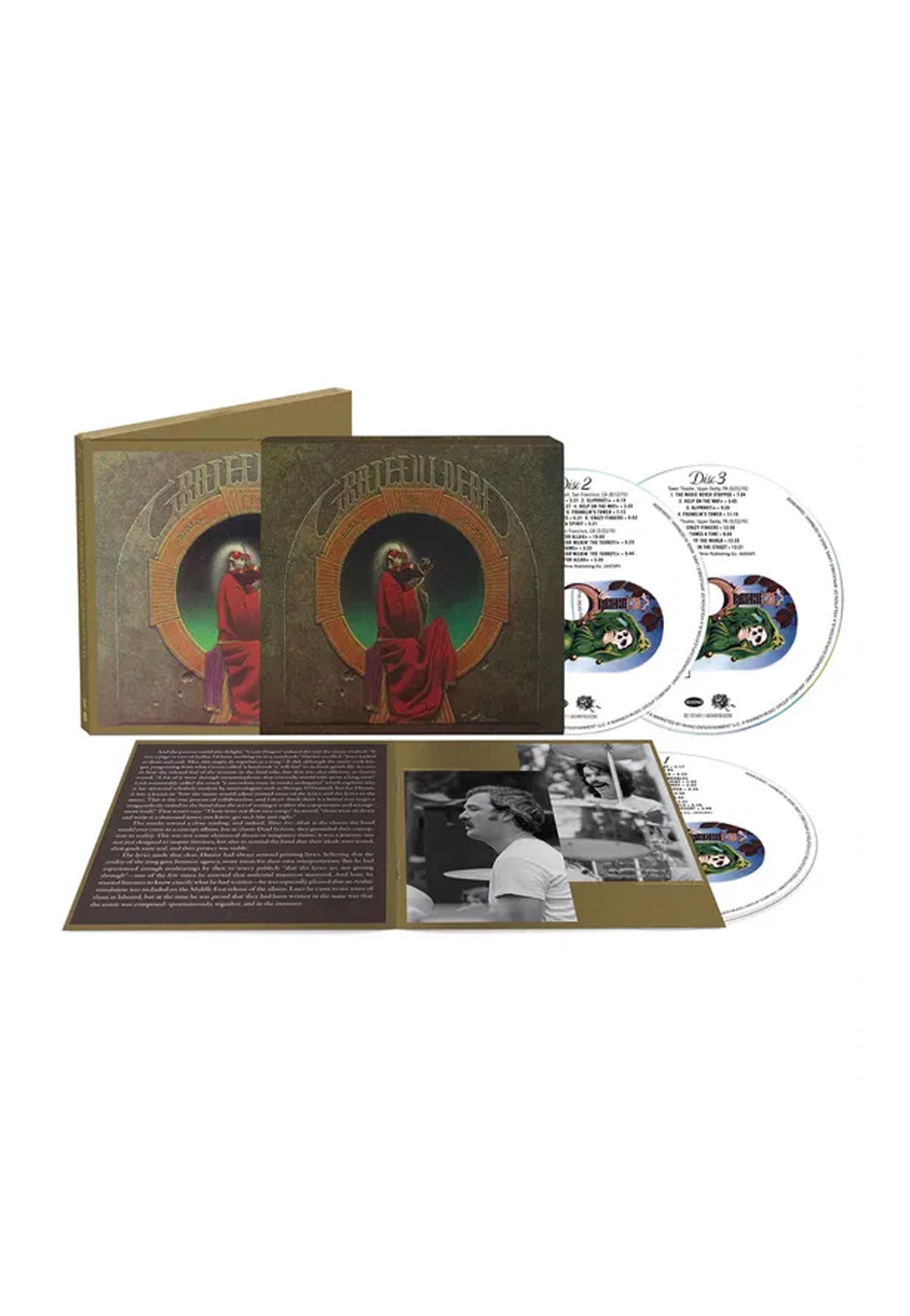Grateful Dead - Blues For Allah (50th Anniversary) - Digipak 3 CD | Neutral-Image