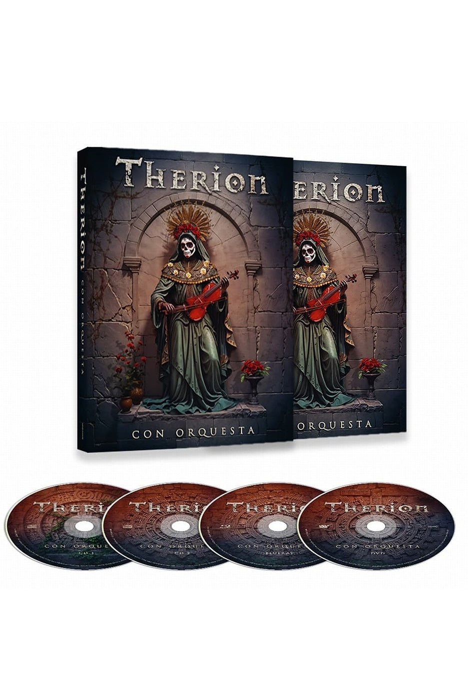 Therion - Con Orquesta - Digipak 2 CD + DVD + Blu Ray | Neutral-Image