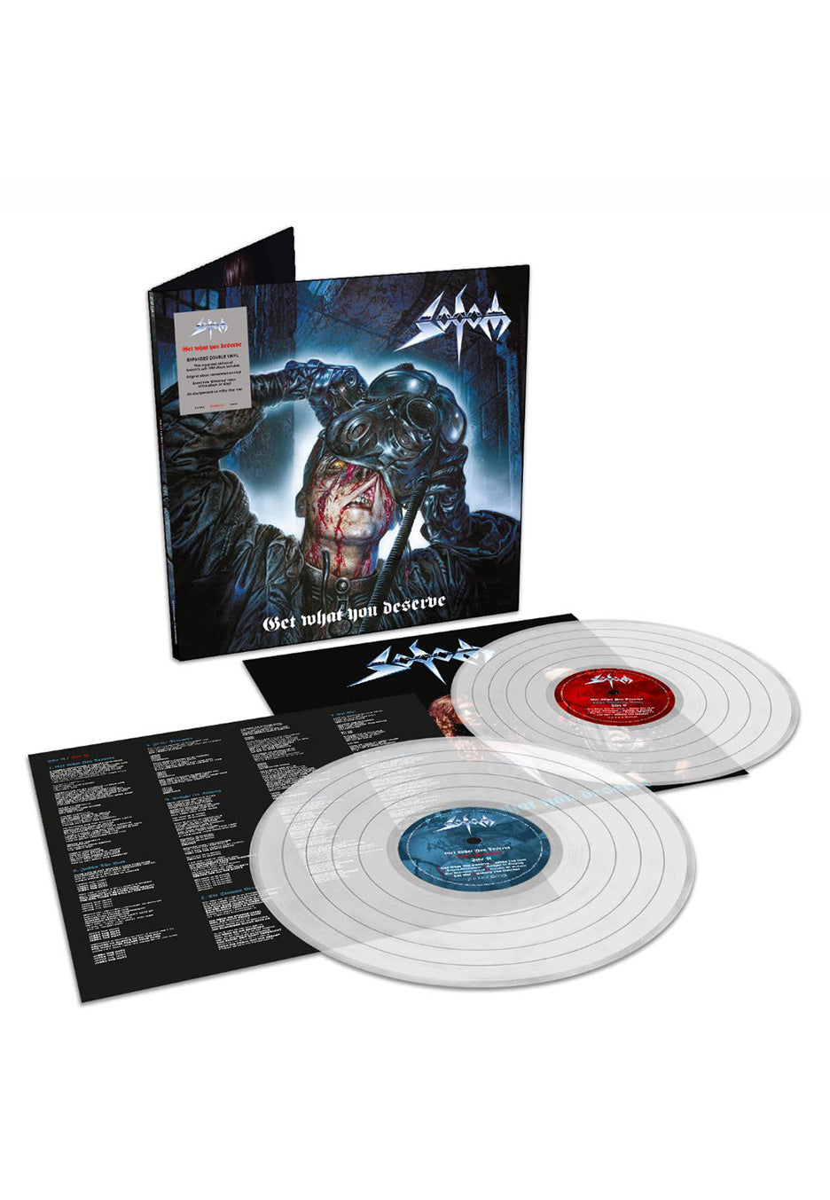 Sodom - Get What You Deserve Cream White Translucent - Colored 2 Vinyl | Neutral-Image