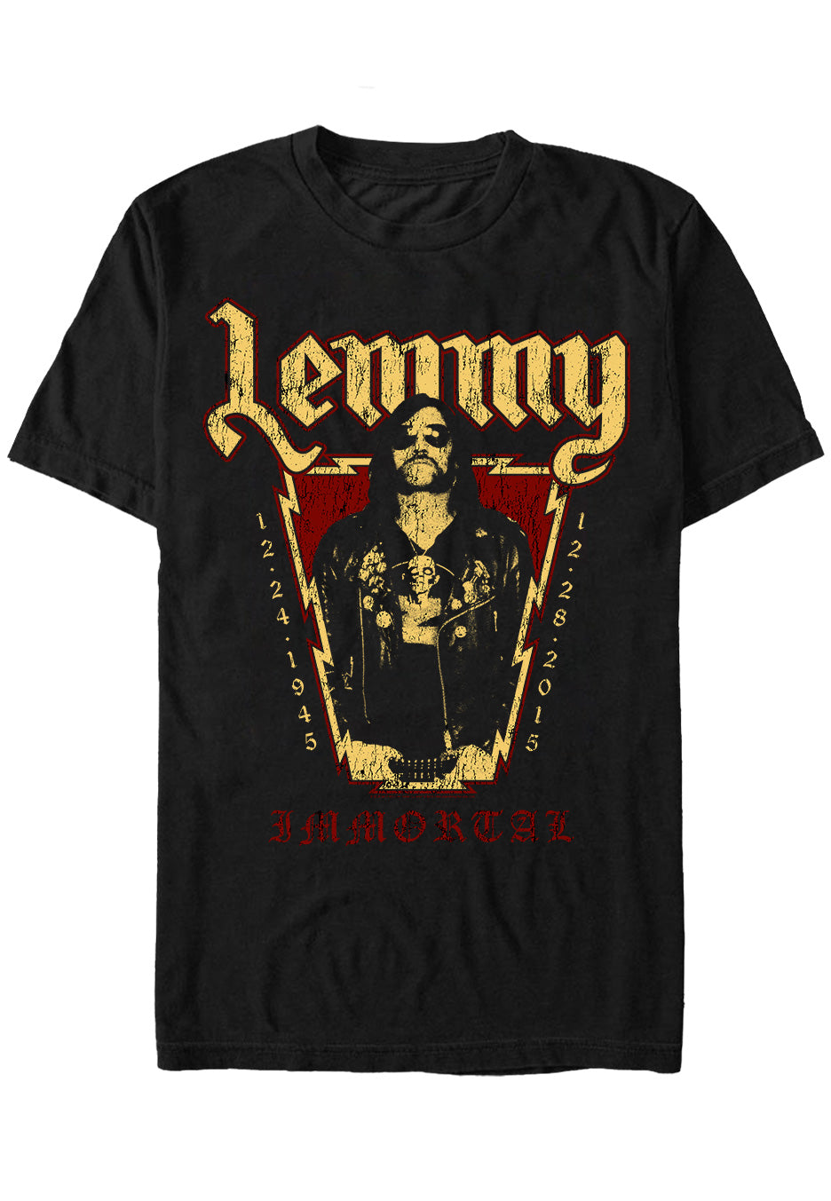 Lemmy Kilmister - Immortal - T-Shirt | Neutral-Image