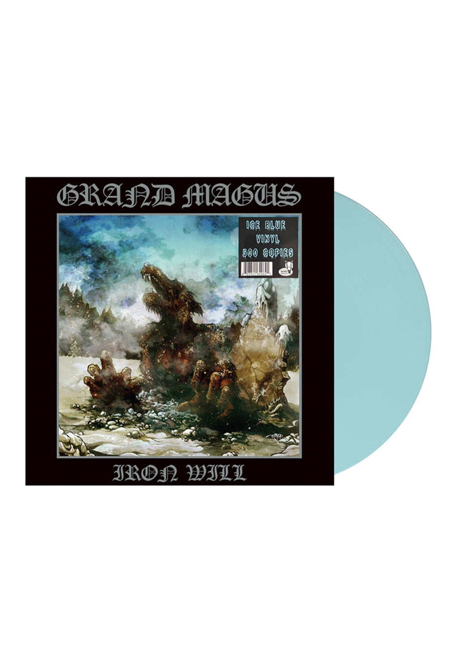 Grand Magus - Iron Will Ltd. Ice Blue - Colored Vinyl | Neutral-Image