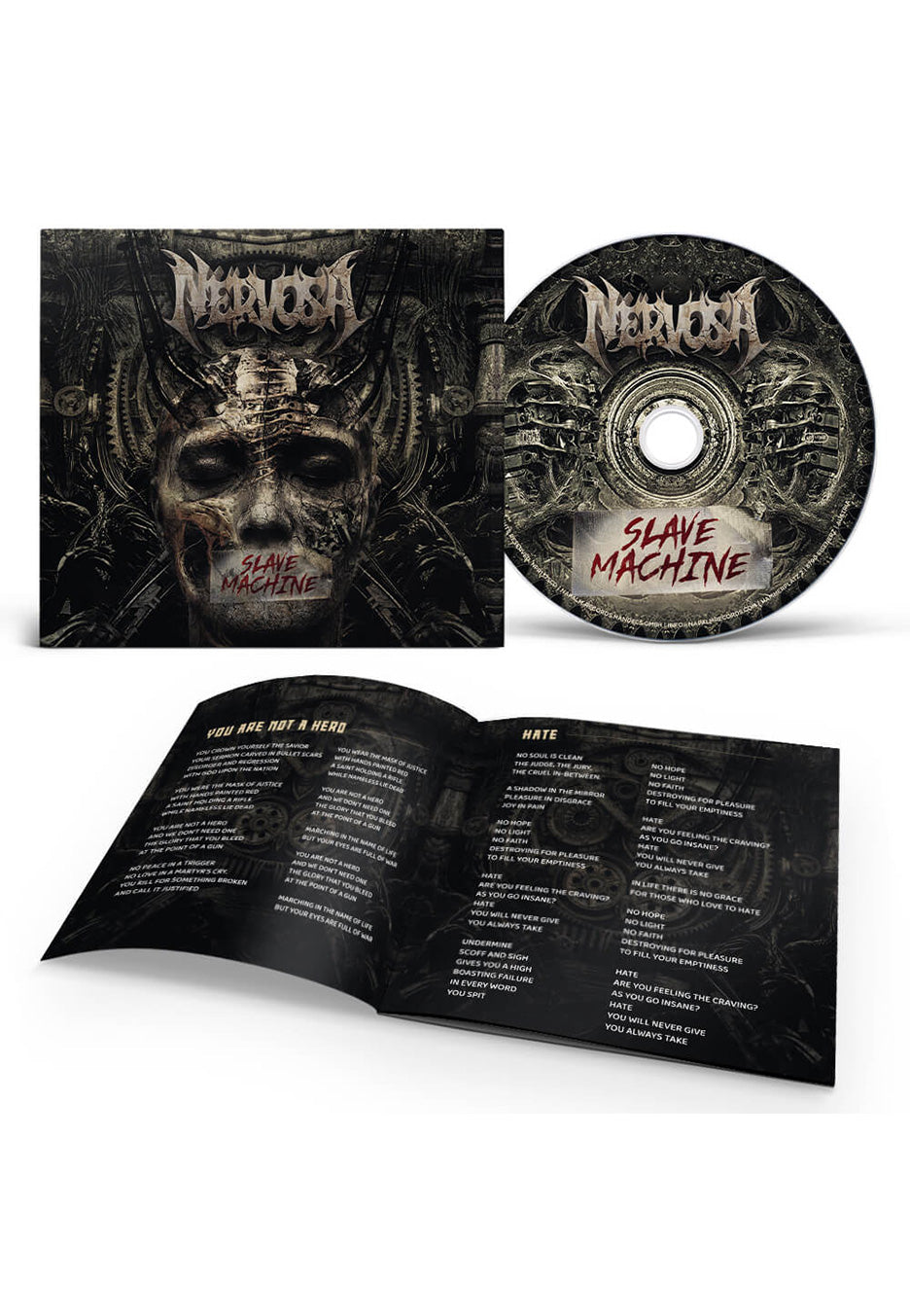 Nervosa - Slave Machine - Digipak CD | Neutral-Image