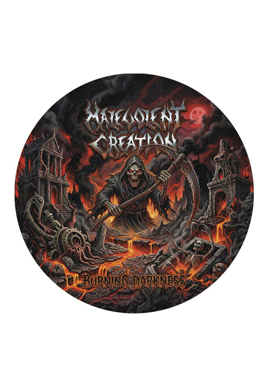 Malevolent Creation - Burning Darkness Ltd. - Picture 7 Inch | Neutral-Image
