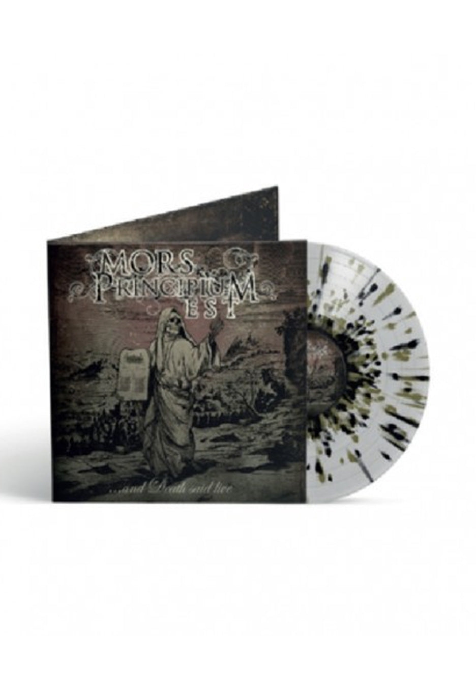 Mors Principium Est - And Death Said Live Ltd. Clear w/ Black/Swamp Green - Splattered Vinyl | Neutral-Image